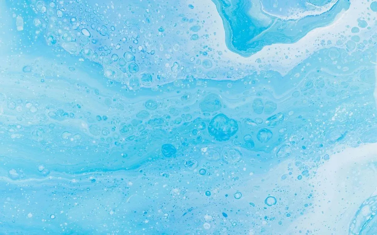 Cool-toned macro texture standing for the ovarian transition of early menopause